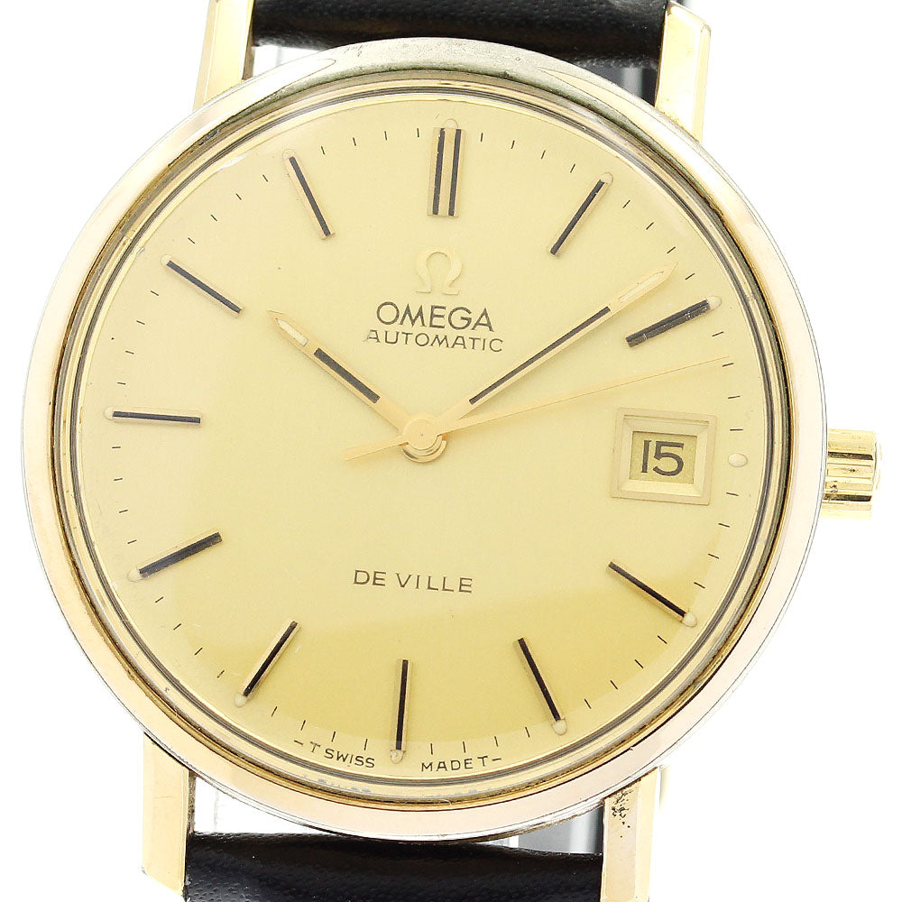 OMEGA De Ville 166.0161 Cal.1012 gold Dial Automatic Men's Watch_868085