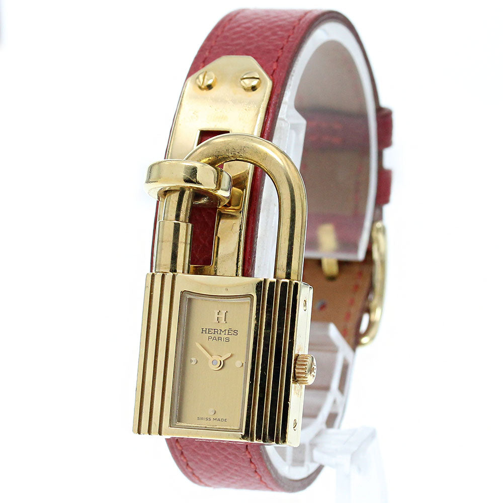 HERMES Kelly watch Gold Dial Quartz Ladies Watch_868090