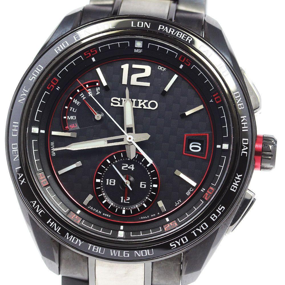 SEIKO Brights Flight Expert SAGA267/8B63-0AS0 Solar Powered Men's Watch_868092