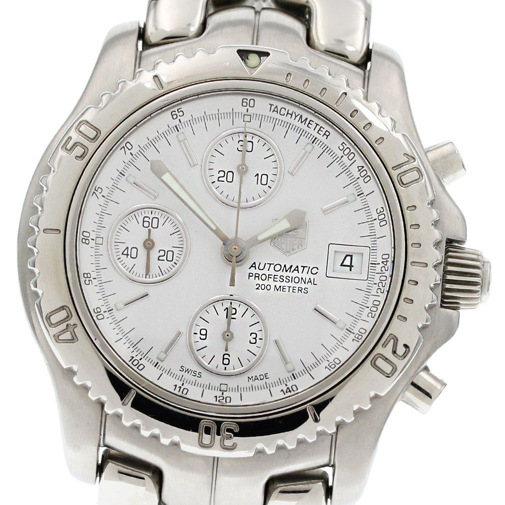 TAG HEUER Link CT2112 Chronograph White Dial Automatic Men's Watch_868095