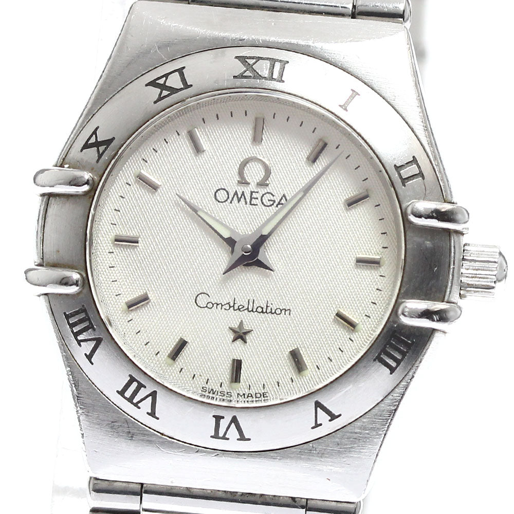 OMEGA Constellation Mini 1562.30 Silver Dial Quartz Ladies Watch_868158