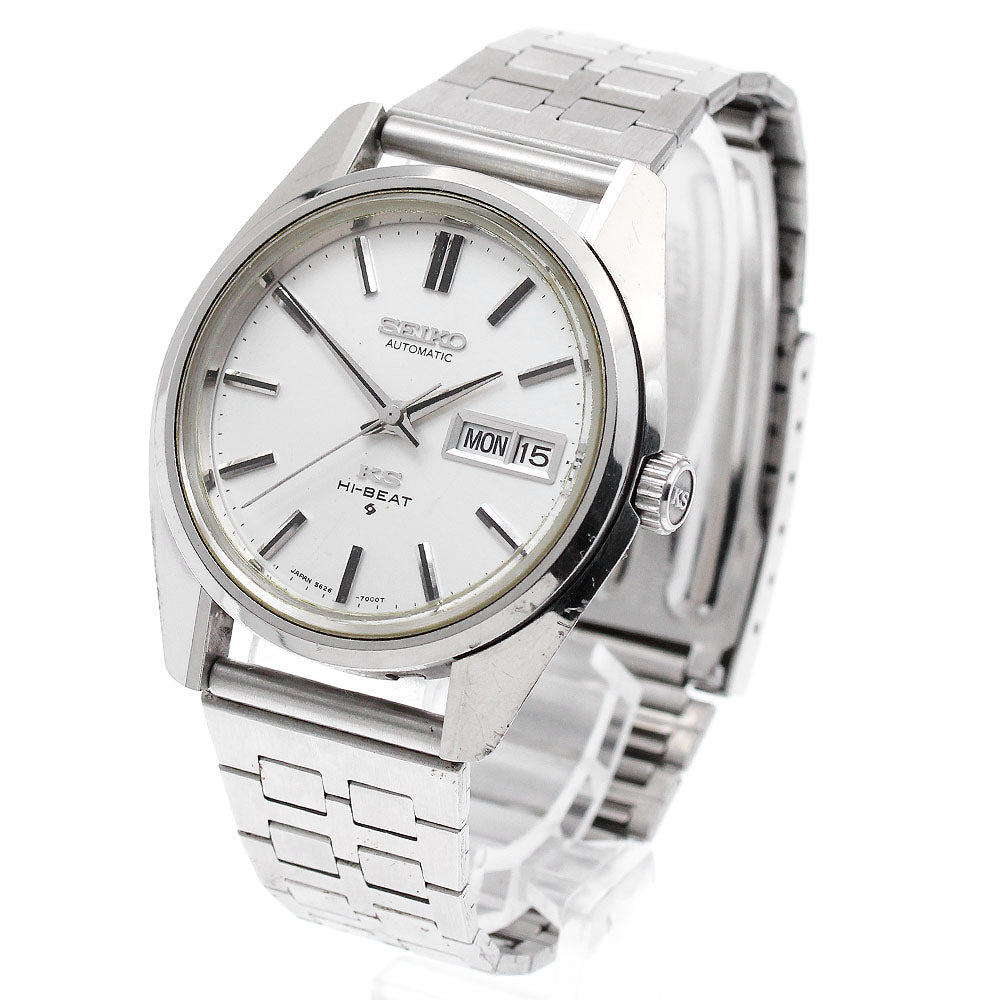 SEIKO King Seiko 5626-7000 Day date Silver Dial Automatic Men's Watch_868170