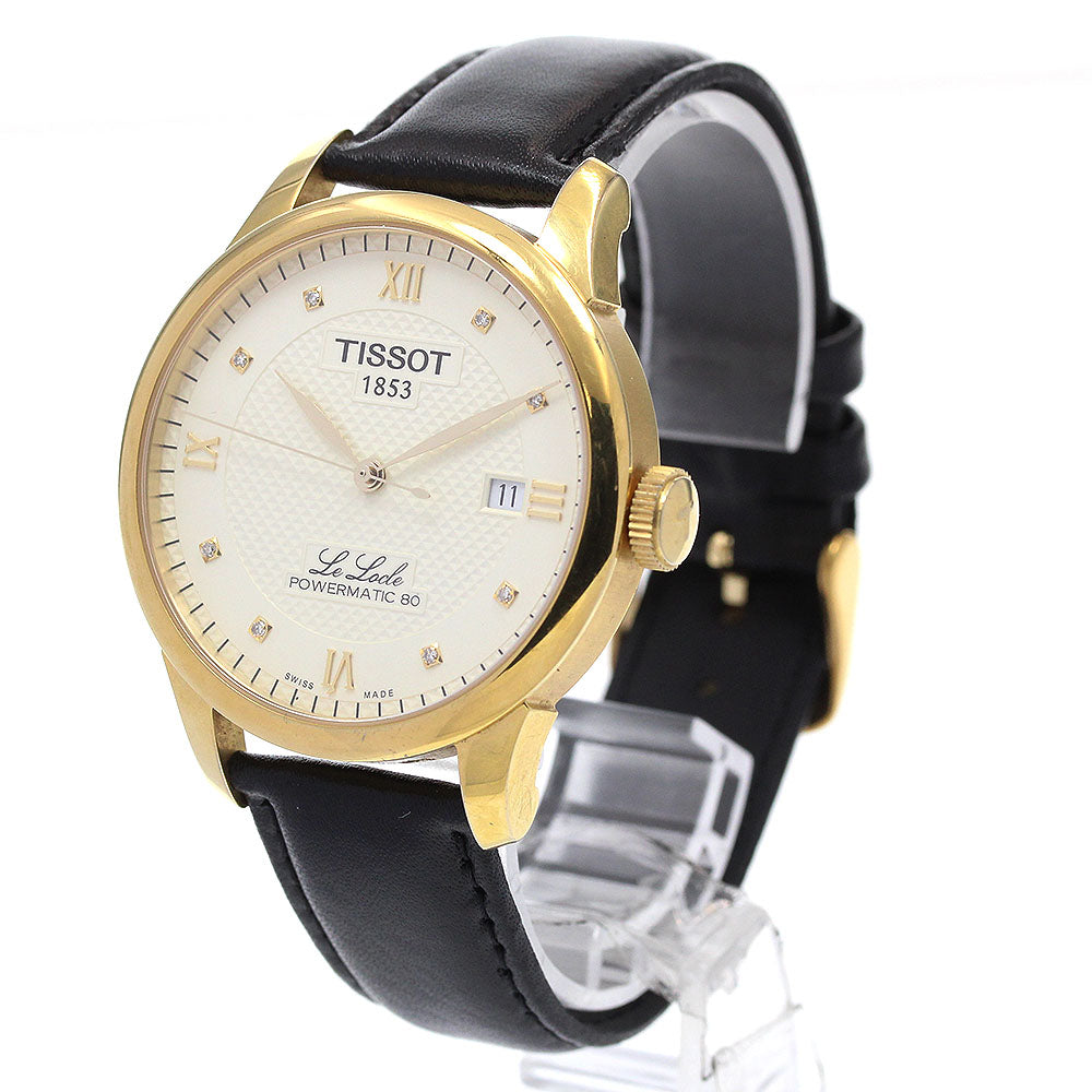TISSOT Le Locle T006407 8P diamond date Automatic Men's Watch_868203