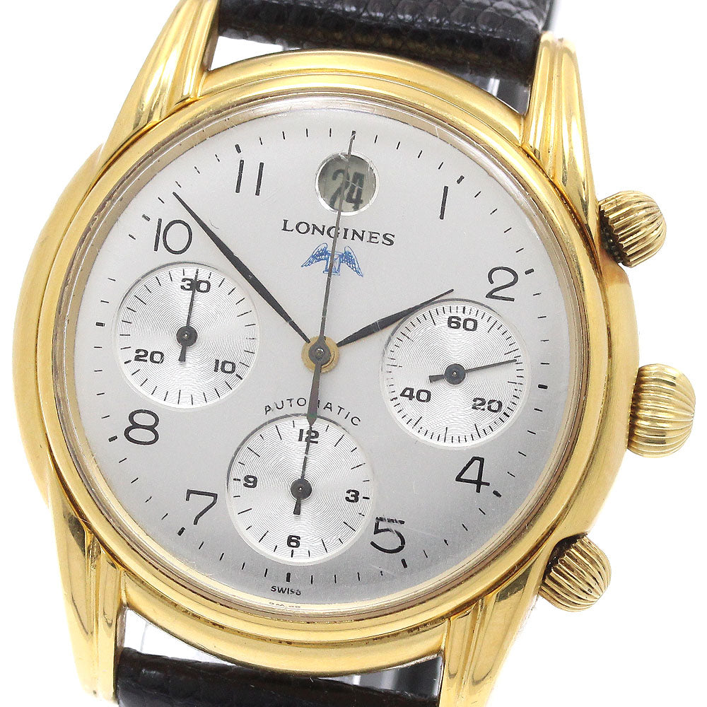 LONGINES Monument Grand Classic L4.661.2 Date Chronograph Silver Dial Automatic Men's Watch_868212
