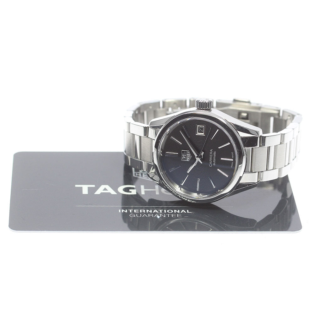 TAG HEUER Carrera WAR24XX-CS Date black Dial Automatic Ladies Watch_868213