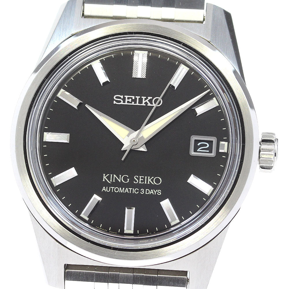 SEIKO King Seiko SDKS021/6R55-00B0 Date black Dial Automatic Men's Watch_868225