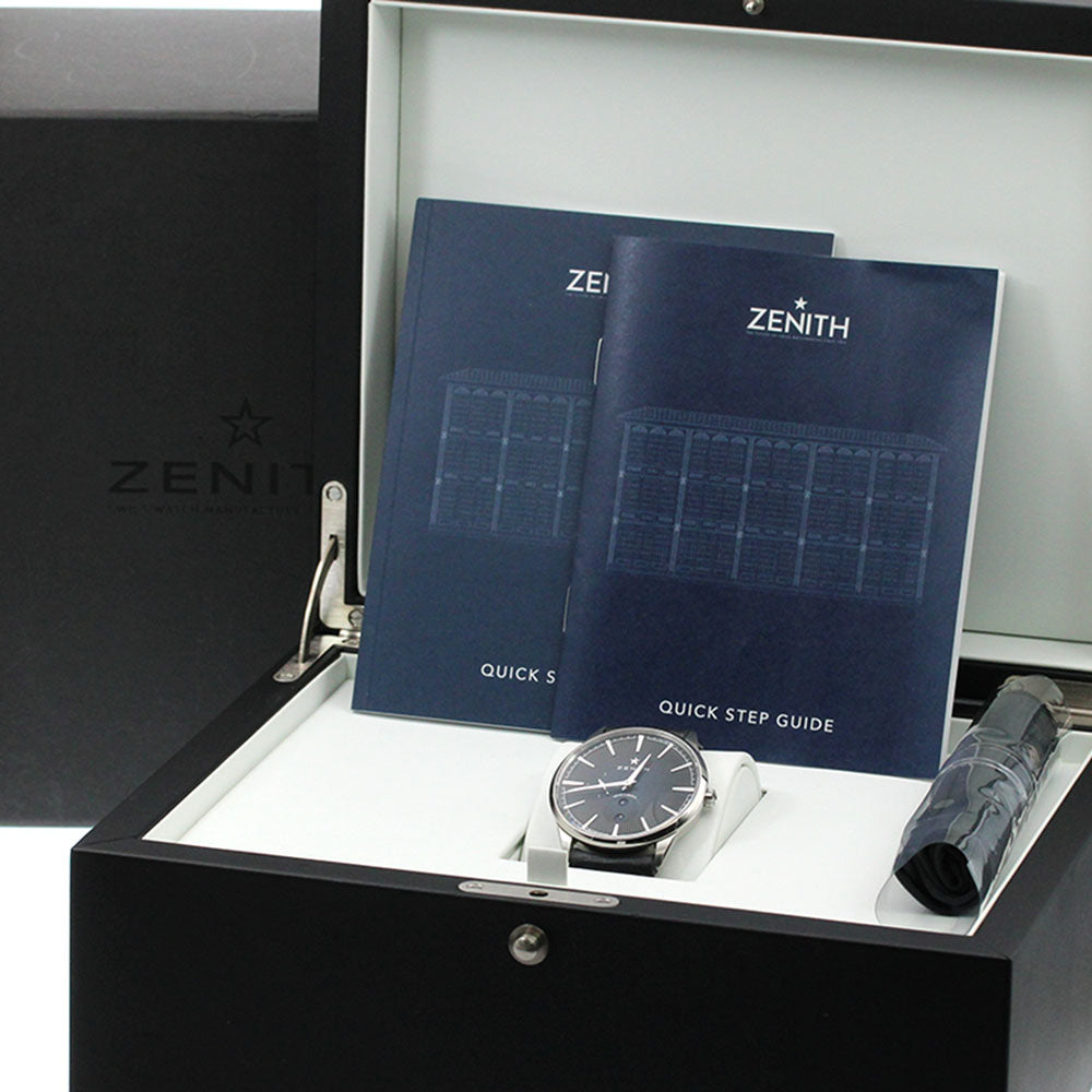 ZENITH elite 03.3101.692 Moon phase Navy Dial Automatic Men's Watch_868226