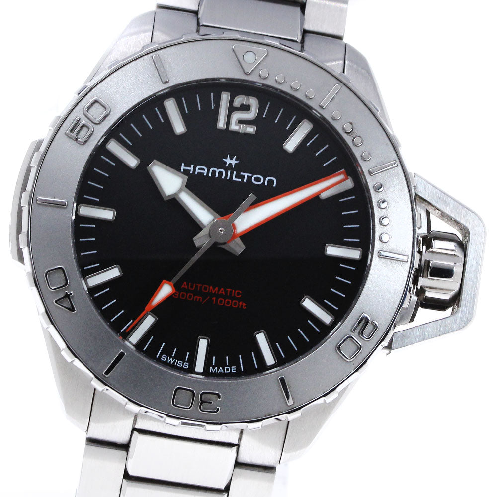 HAMILTON Khaki Navy Open Water Auto H77485130 Automatic Men's Watch_868233