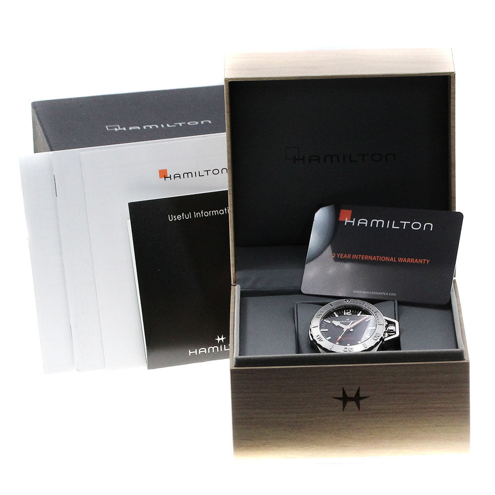 HAMILTON Khaki Navy Open Water Auto H77485130 Automatic Men's Watch_868233