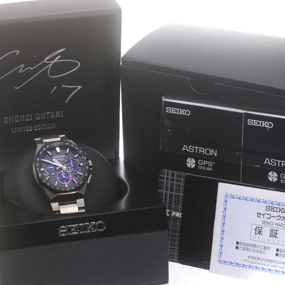 SEIKO Astron Nexter Shohei Otani 2023 SBXC141 Solar Powered Radio Men's_868242