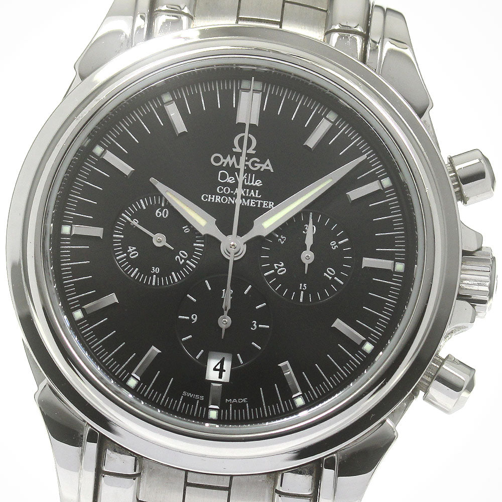 OMEGA De Ville 4541.50 Co-Axial Chronograph black Dial Automatic Men's_868264