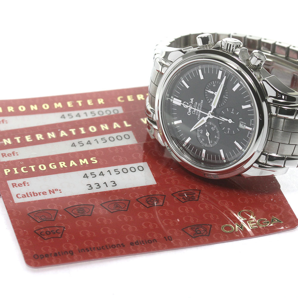 OMEGA De Ville 4541.50 Co-Axial Chronograph black Dial Automatic Men's_868264