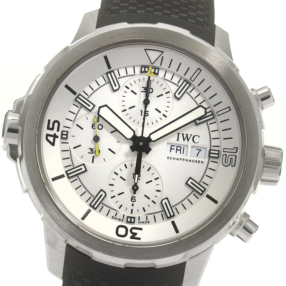 IWC Aqua timer IW376801 Chronograph Silver Dial Automatic Men's Watch_868267