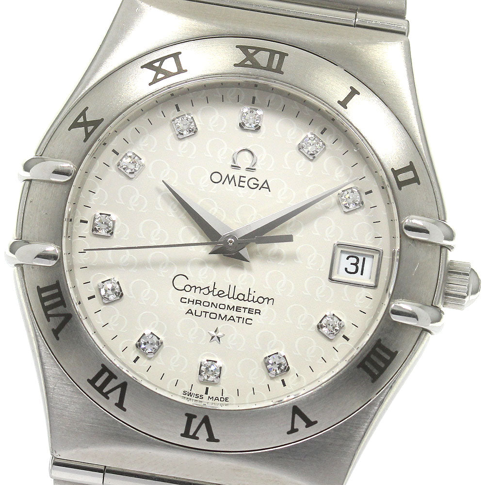 OMEGA Constellation 1504.35 11P diamond Silver Dial Automatic Men's Watch_868295