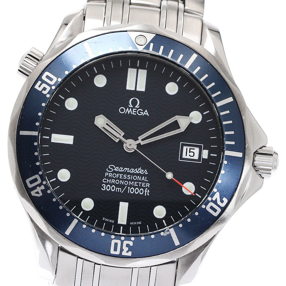 OMEGA Seamaster300 2531.80 Date Navy Dial Automatic Men's Watch_868299