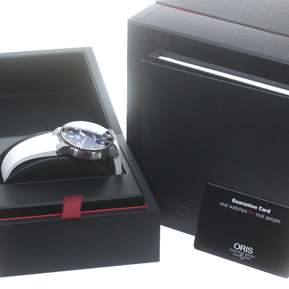 ORIS Aquis 01 733 7653 4135 Date Navy Dial Automatic Men's Watch_868332