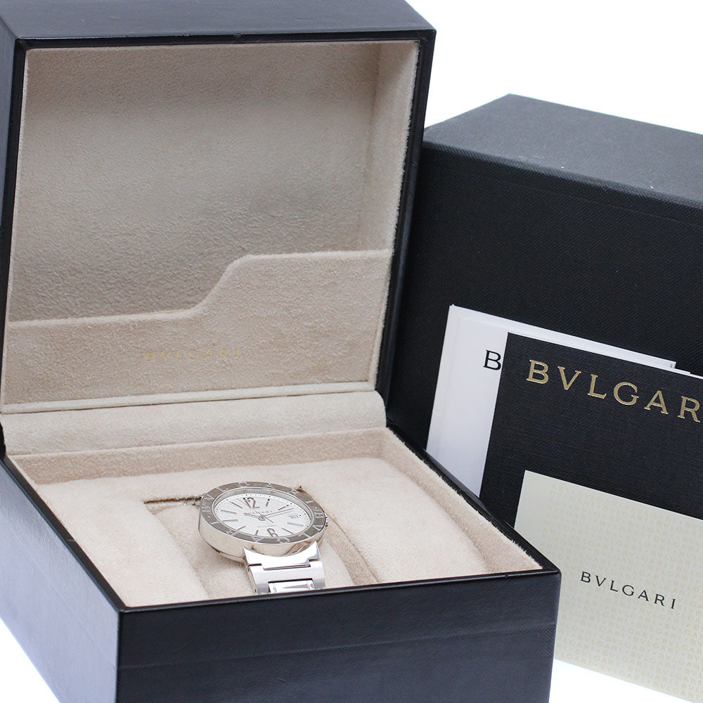 BVLGARI BVLGARIBVLGARI BB38SSAUTO Date Silver Dial Automatic Men's Watch_868333