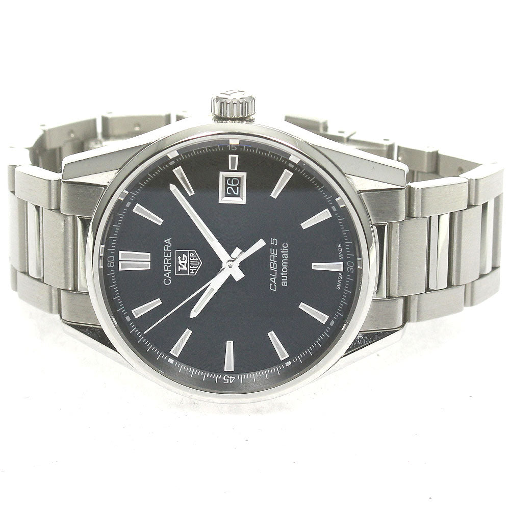 TAG HEUER Carrera Caliber 5 WAR211A-1 Date black Dial Automatic Men's_868347