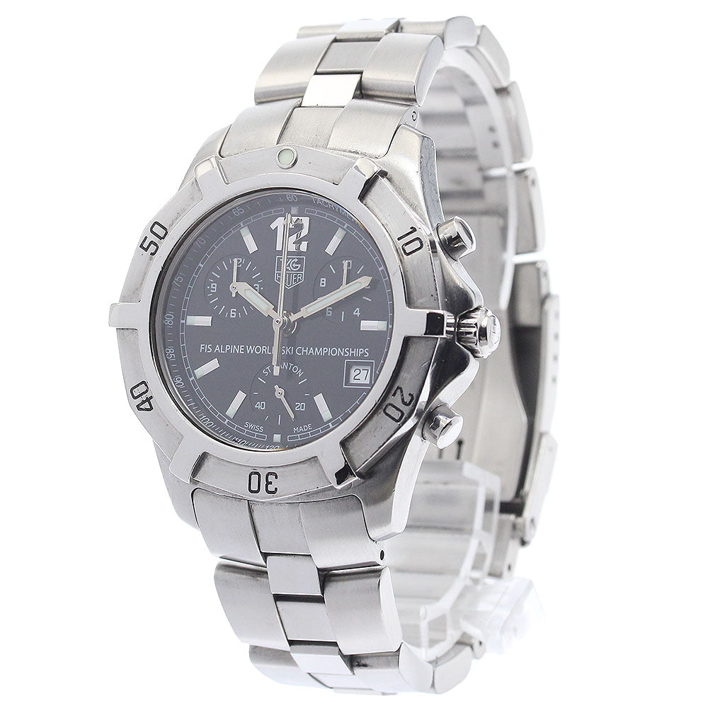 TAG HEUER FIS Alpine World Cup CN1119 Limited to 300 chronographs black Dial Quartz Men's Watch_868358