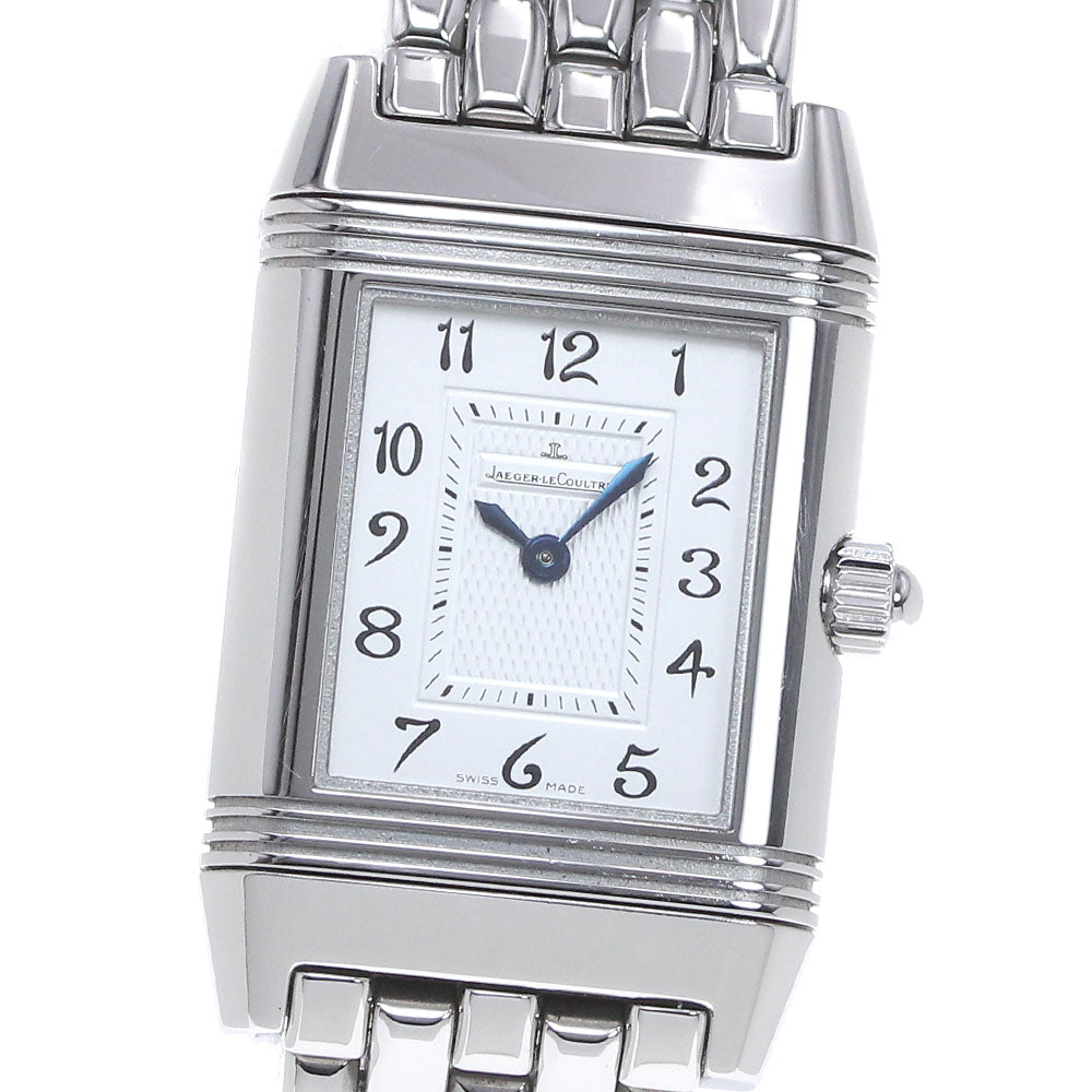 JAEGER-LECOULTRE Reverso Duet 266.8.11/Q2668110 Silver / shell Dial Hand Winding Ladies Watch_868360
