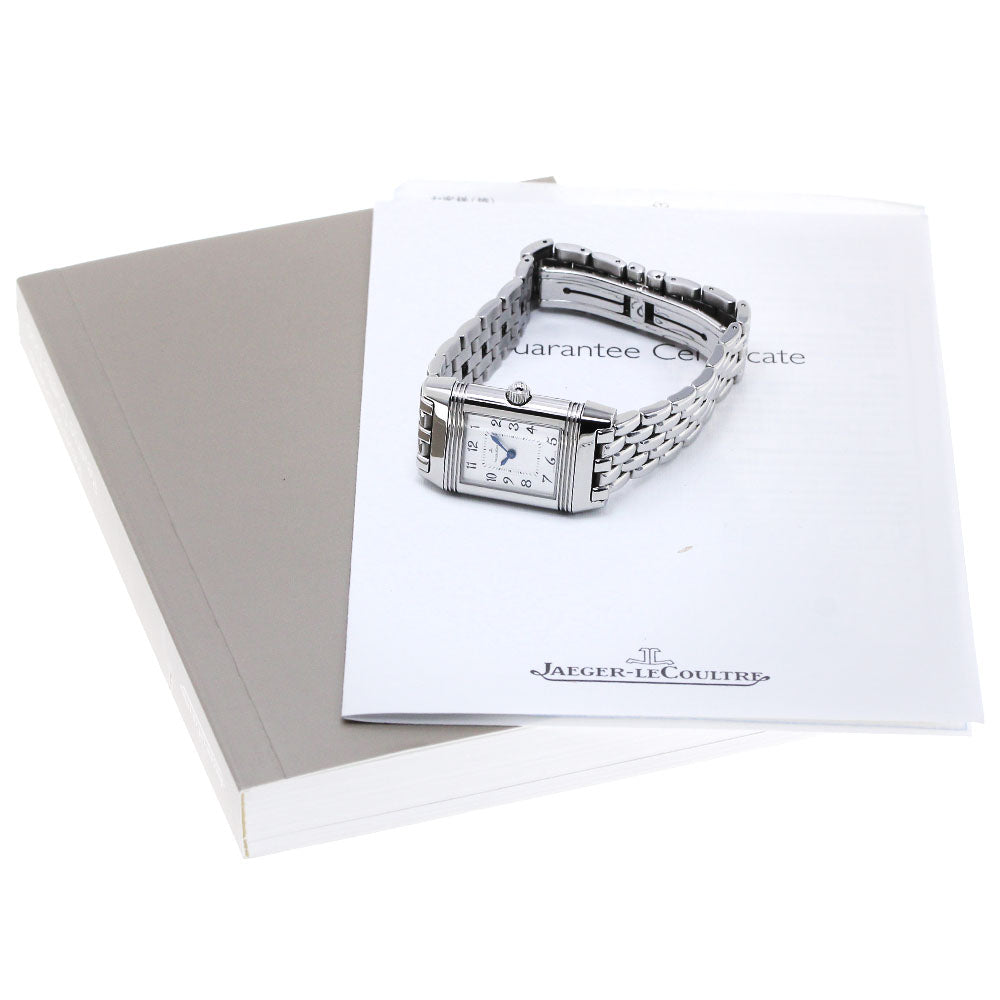 JAEGER-LECOULTRE Reverso Duet 266.8.11/Q2668110 Silver / shell Dial Hand Winding Ladies Watch_868360