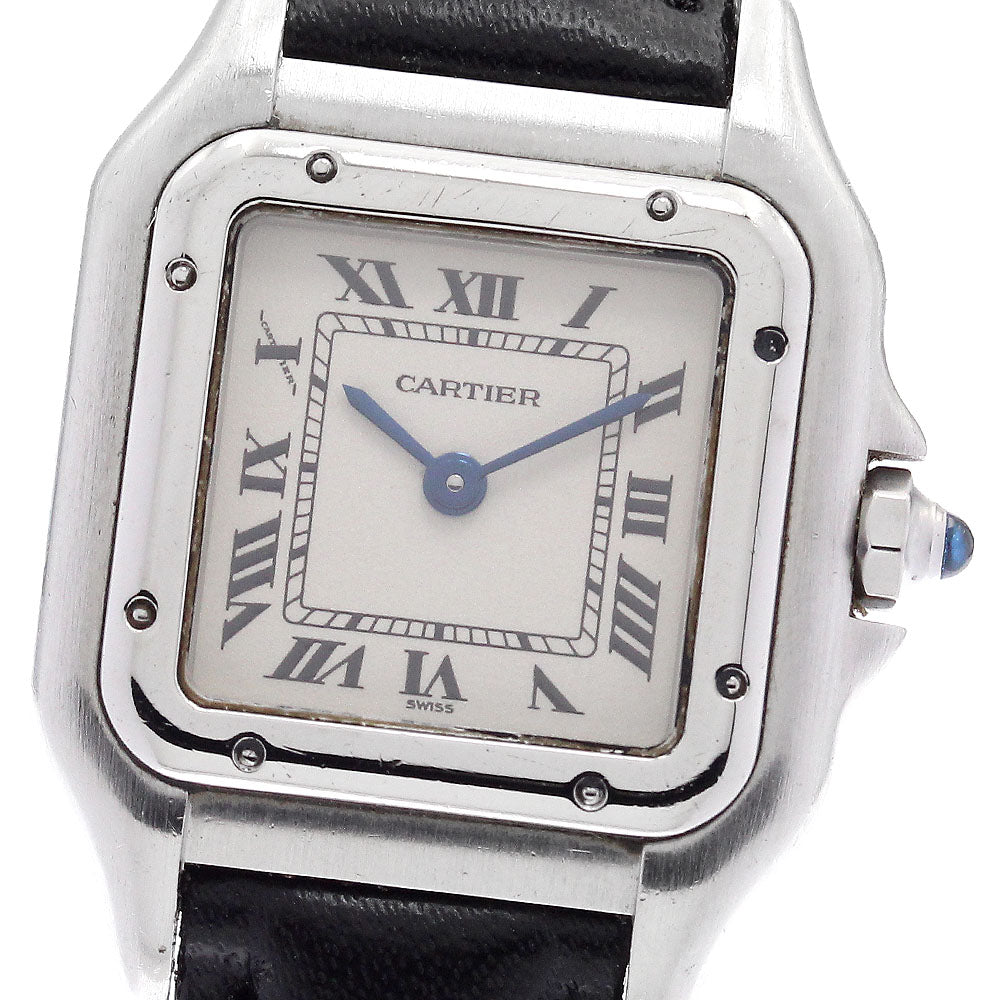 CARTIER PANTHERESM W25033P5 beige Dial Quartz Ladies Watch_868370