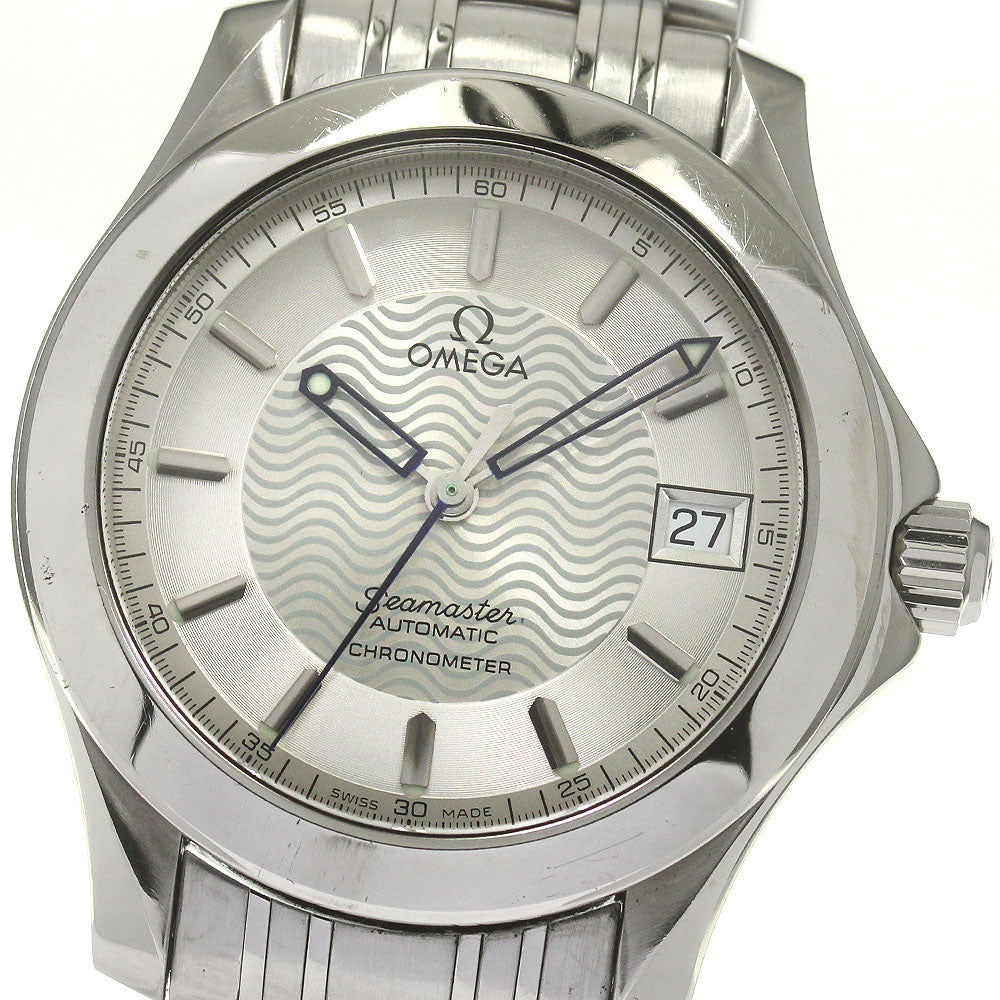 OMEGA Seamaster120m 2501.31 Date Silver Dial Automatic Men's Watch_868371