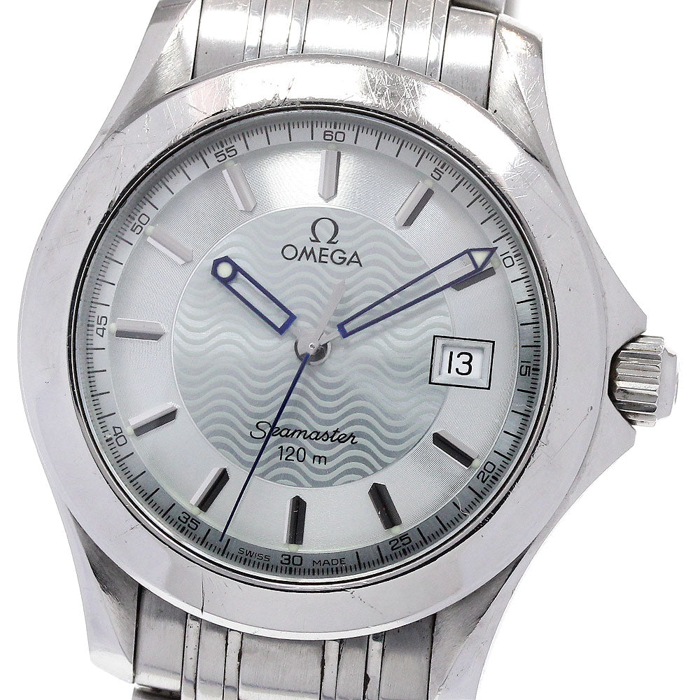 OMEGA Seamaster120 2511.31 Date Silver Dial Quartz Men's Watch_868391