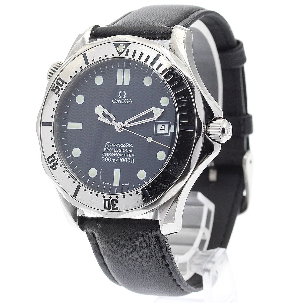 OMEGA Seamaster300 2532.80 Date Navy Dial Automatic Men's Watch_868423