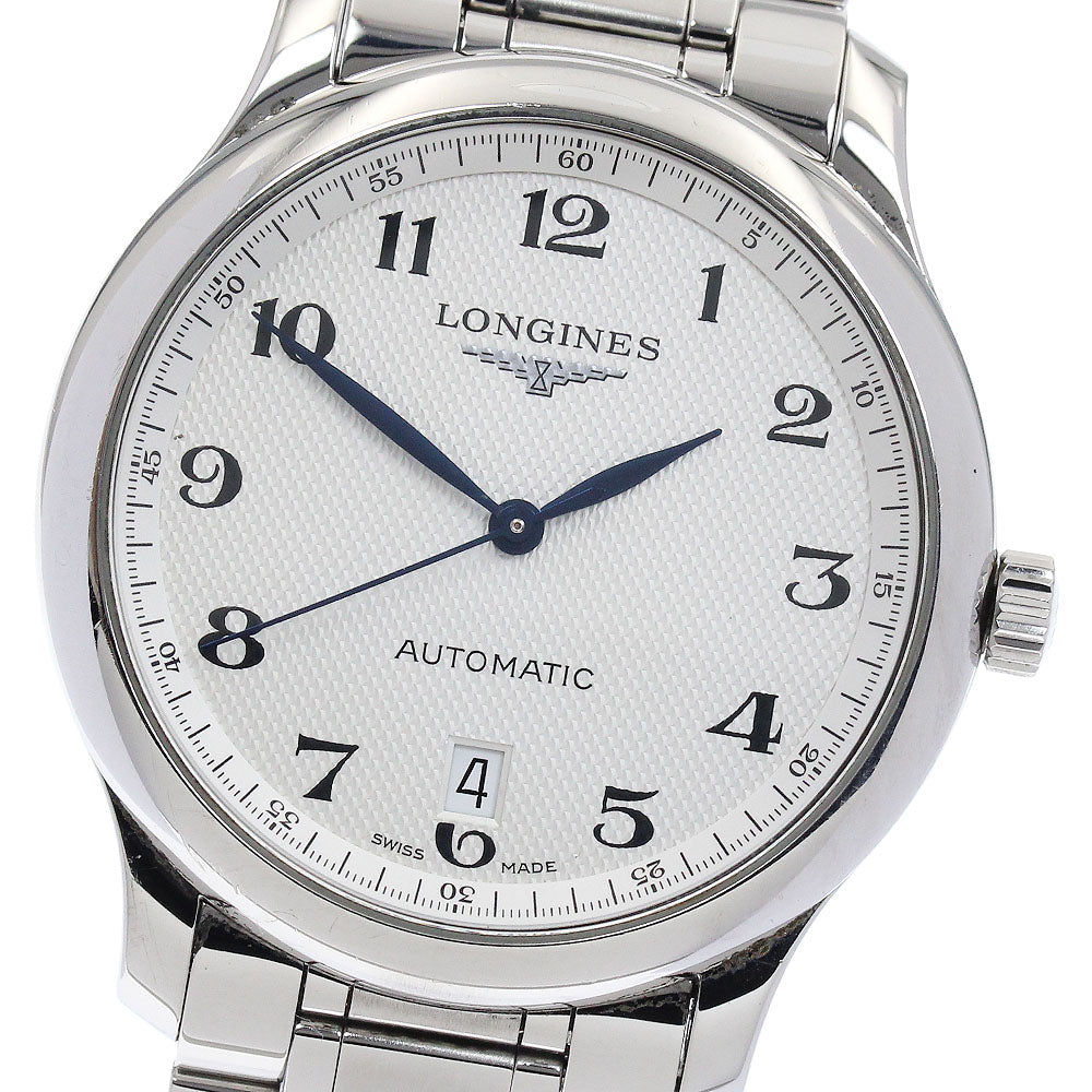 LONGINES Master collection L2.628.4 Date Silver Dial Automatic Men's _868452