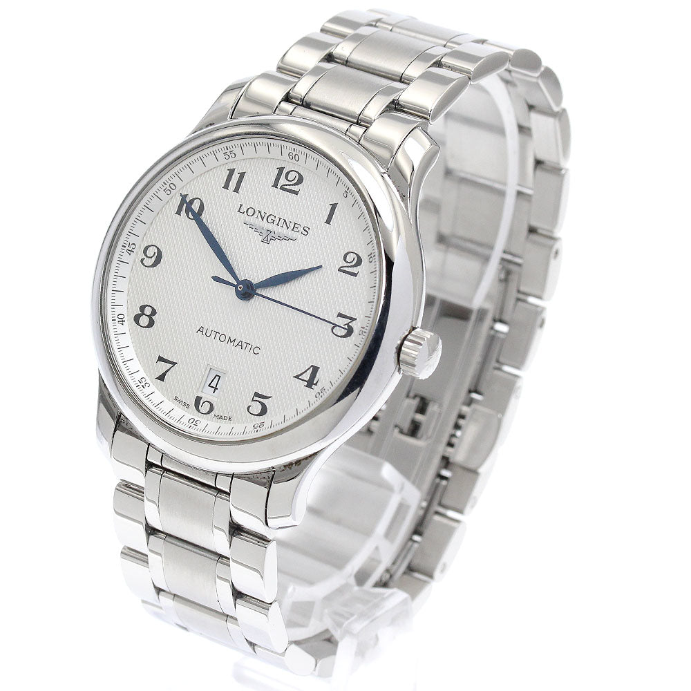 LONGINES Master collection L2.628.4 Date Silver Dial Automatic Men's _868452