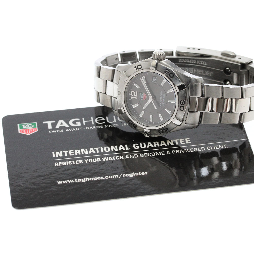 TAG HEUER Aqua racer WAF141E.BA0823 Date gray Dial Quartz Ladies Watch_868463