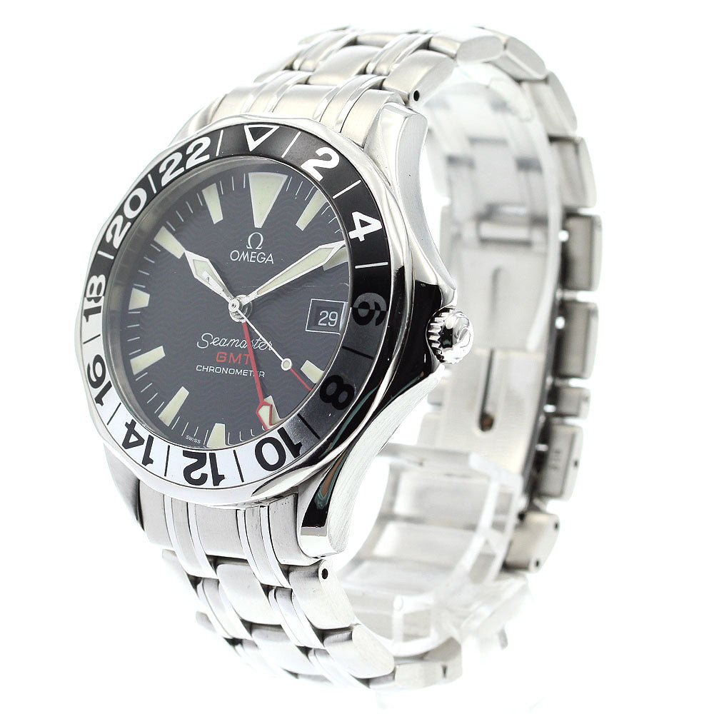 OMEGA Seamaster300 50th Anniversary Model 2534.50 GMT black Dial Automatic Men's Watch_868473