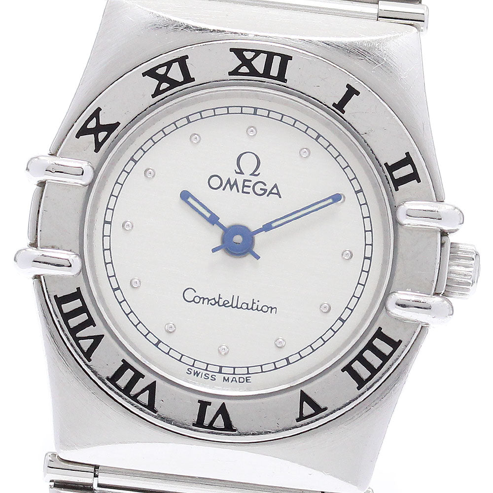 OMEGA Constellation Silver Dial Quartz Ladies Watch_868509
