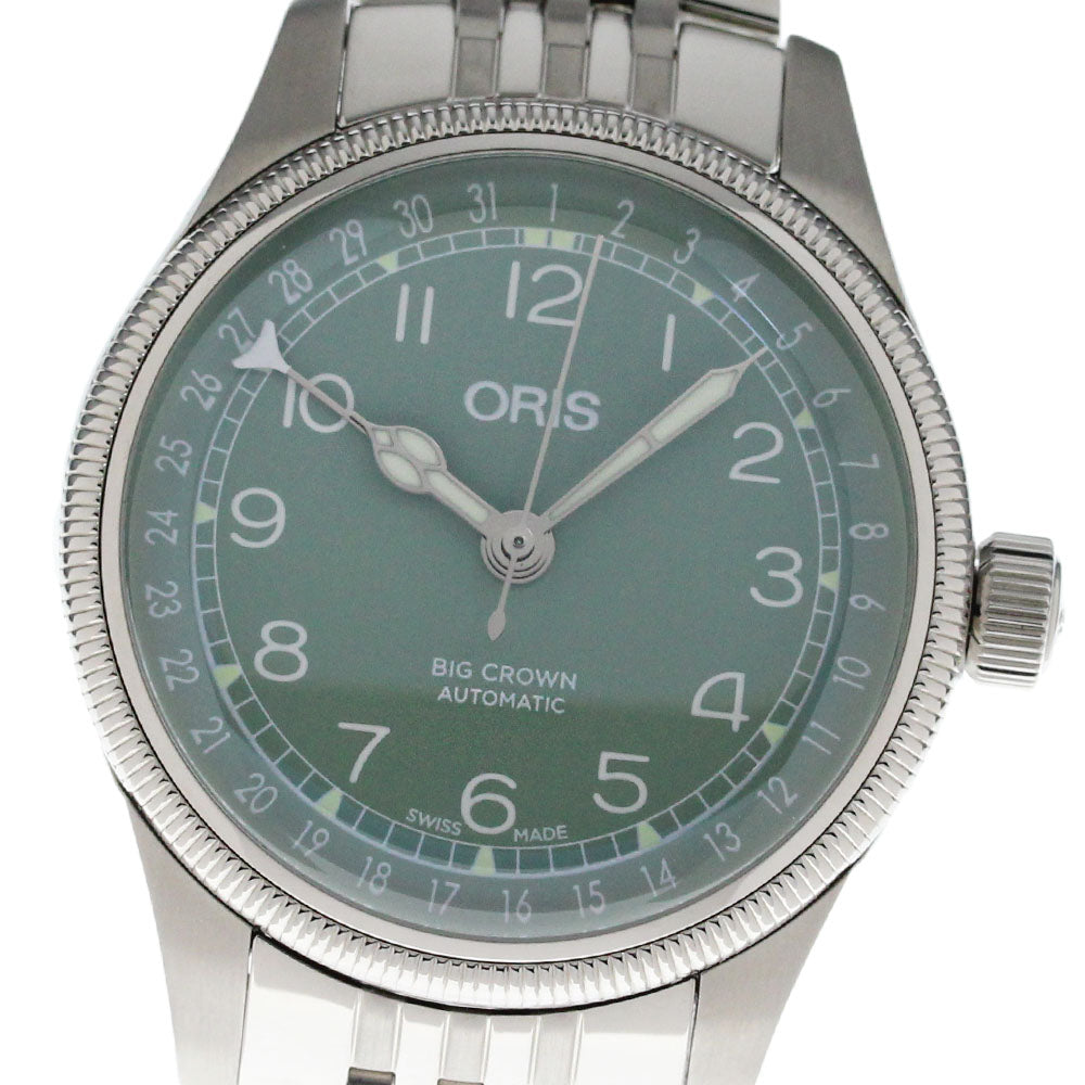 ORIS Big Crown Pointer Date 01 754 7749 4067 Light green Dial AT Men's_868638