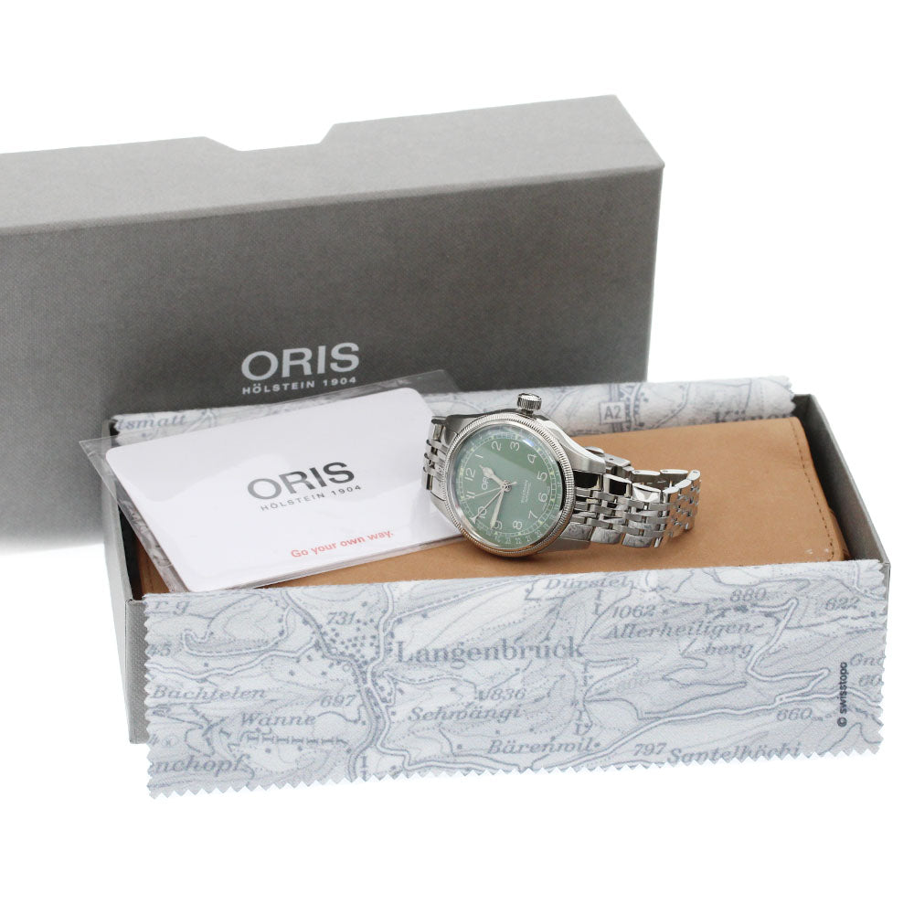 ORIS Big Crown Pointer Date 01 754 7749 4067 Light green Dial AT Men's_868638