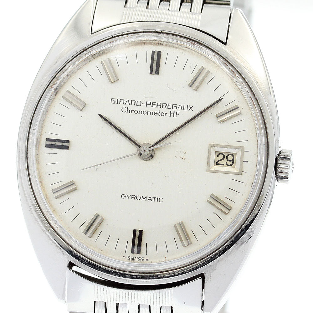 GIRARD PERREGAUX Gyromatic Date Silver Dial Automatic Men's Watch_868651