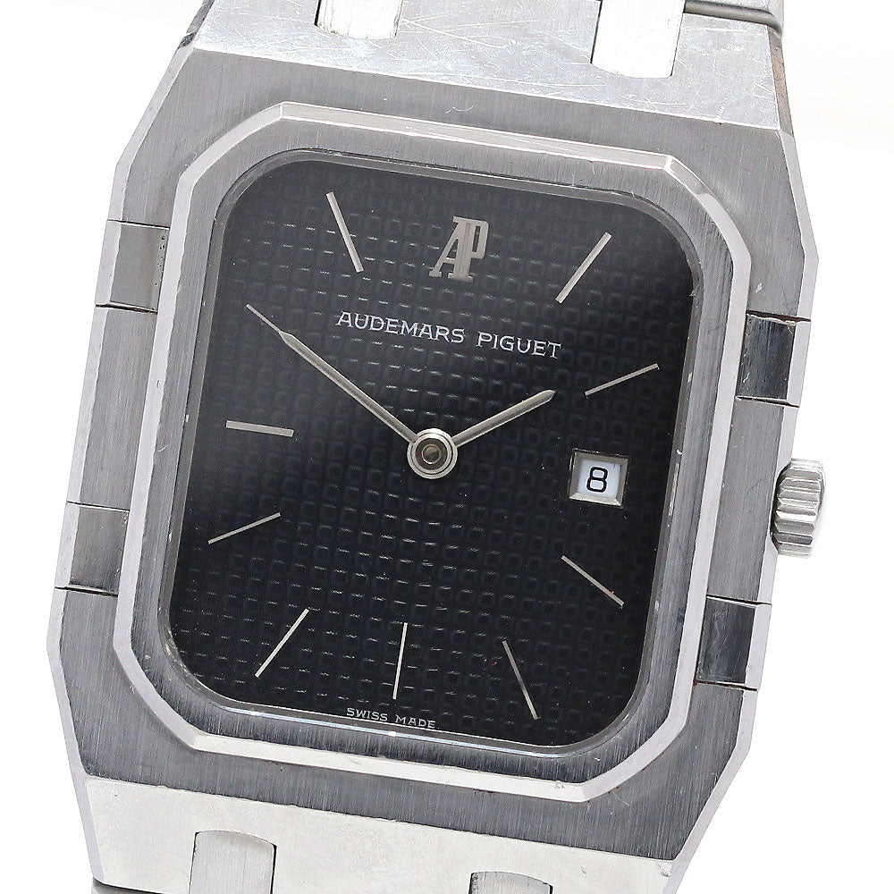AUDEMARS PIGUET Royal oak 56049ST Square gray Dial Quartz Men's Watch_868762