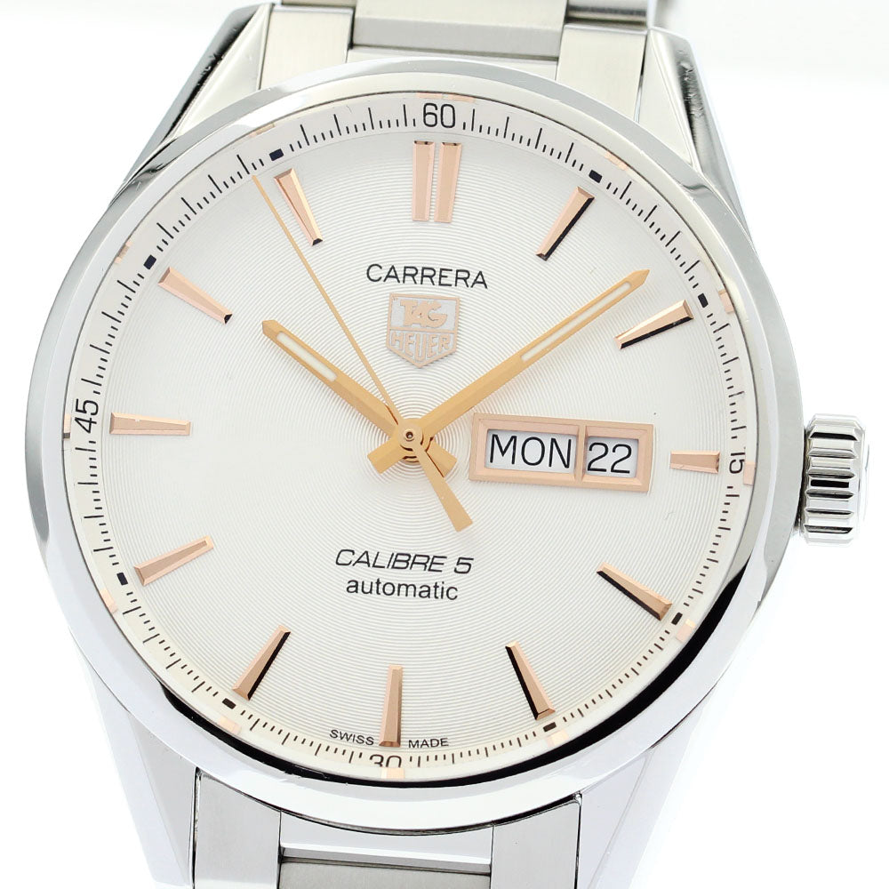 TAG HEUER Carrera Caliber 5 WAR201D-1 Day date Automatic Men's Watch_868778