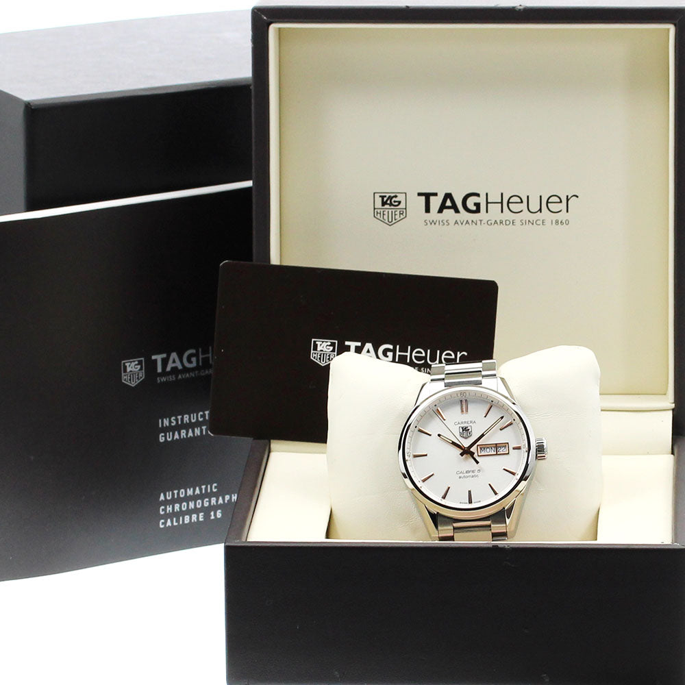 TAG HEUER Carrera Caliber 5 WAR201D-1 Day date Automatic Men's Watch_868778