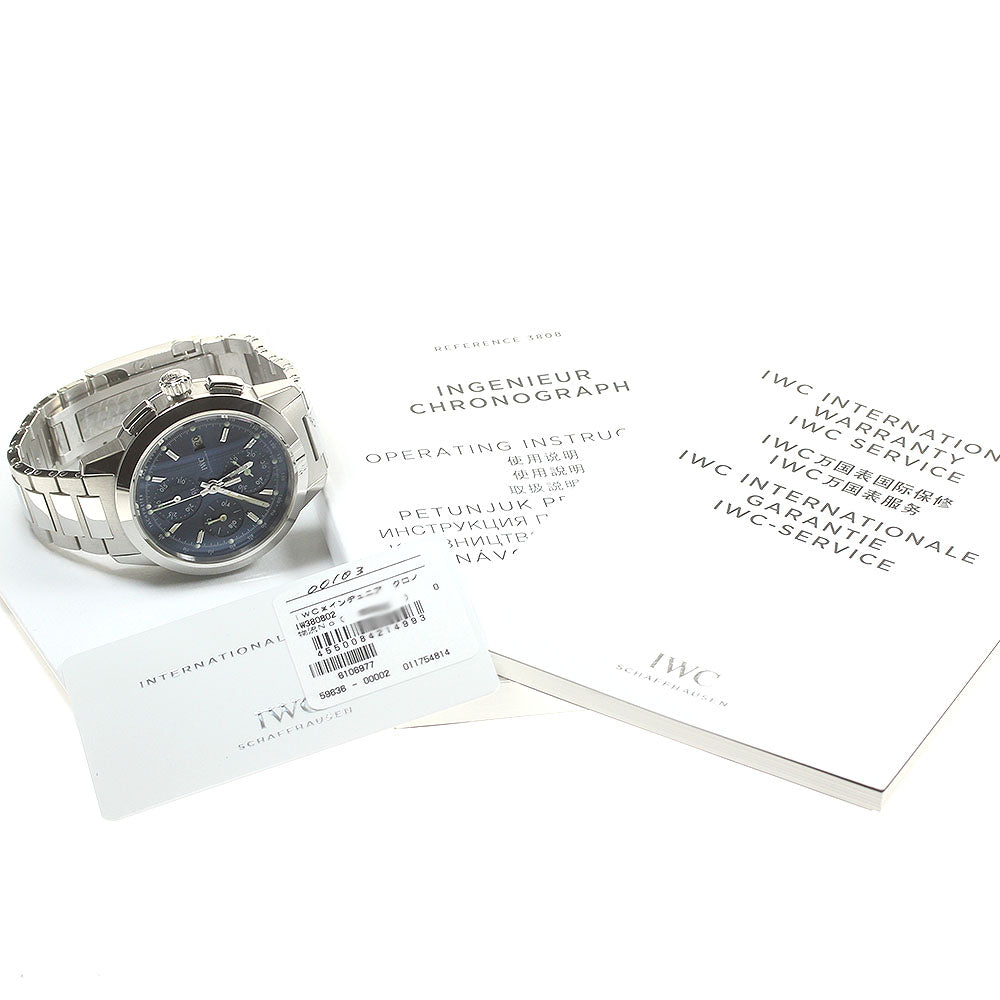 IWC SCHAFFHAUSEN In junior IW380802 Chronograph Date Automatic Men's_868805