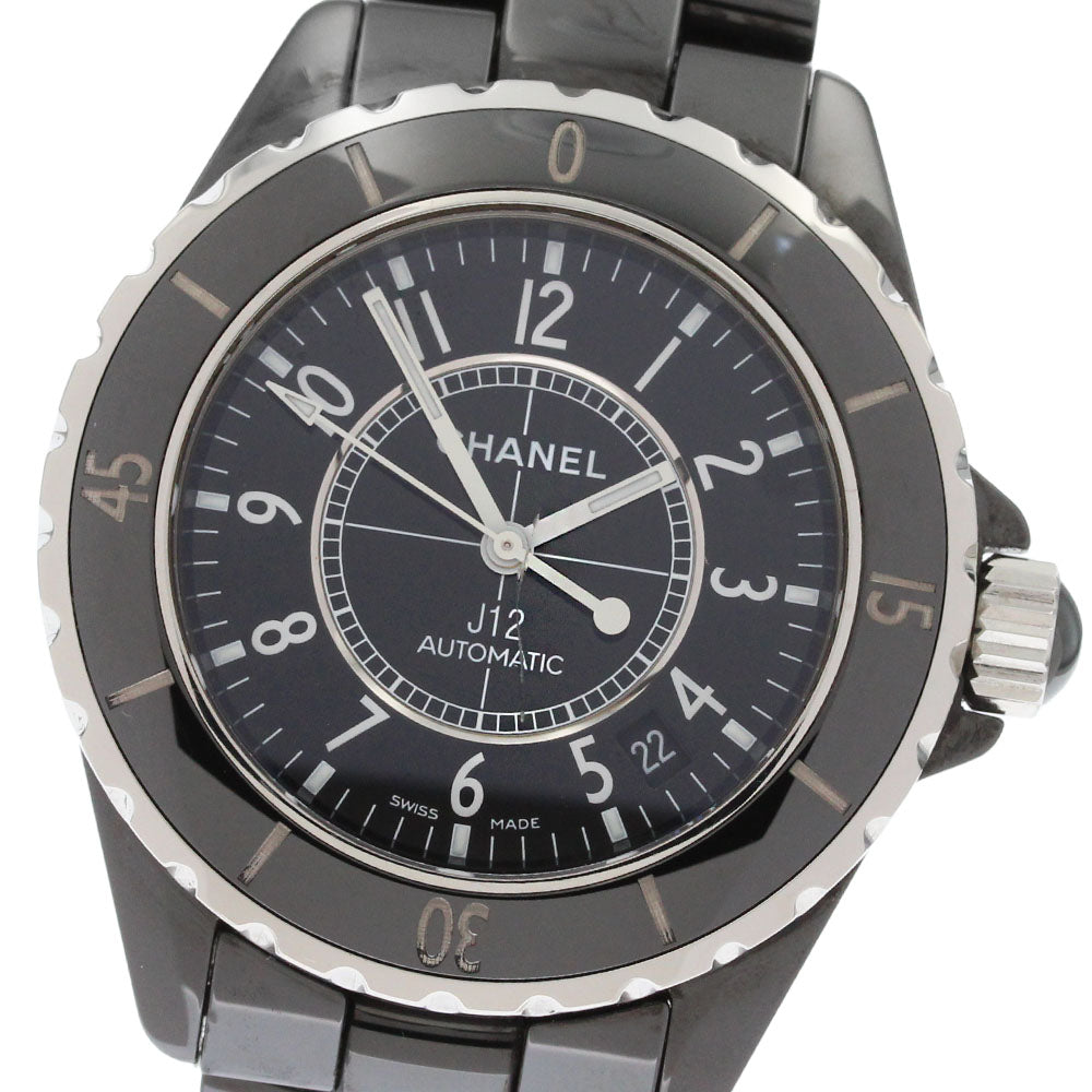 CHANEL J12 H0685 Black Ceramic 38MM black Dial Automatic Men's Watch_868874