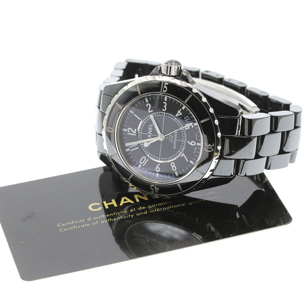 CHANEL J12 H0685 Black Ceramic 38MM black Dial Automatic Men's Watch_868874