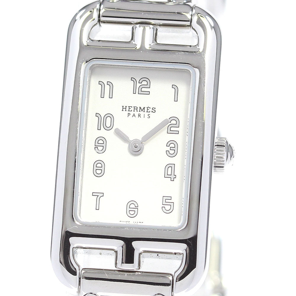 HERMES Nantucket NA2.110 Silver Dial Quartz Ladies Watch_868875