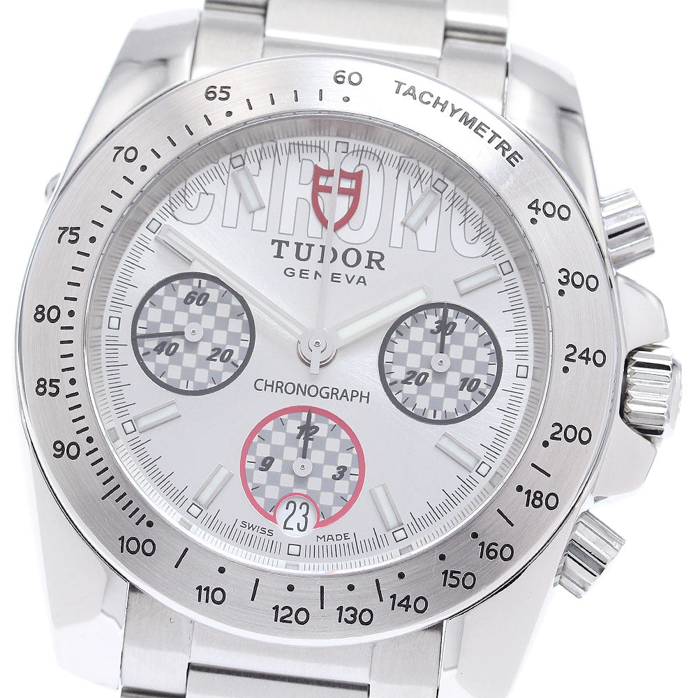 TUDOR Sports chronograph 20300 Date Silver Dial Automatic Men's Watch_868899