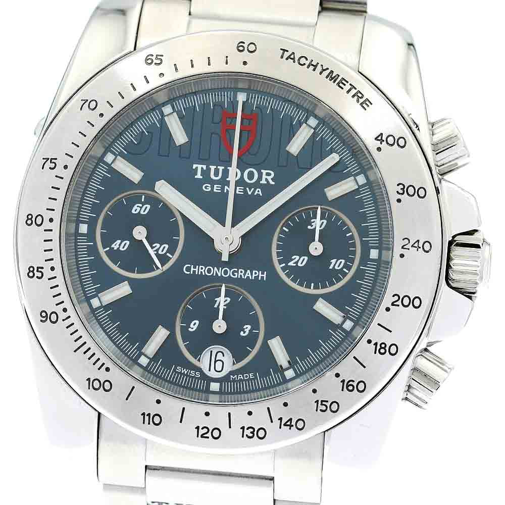 TUDOR Sports line 20300 Chronograph blue Dial Automatic Men's Watch_868907