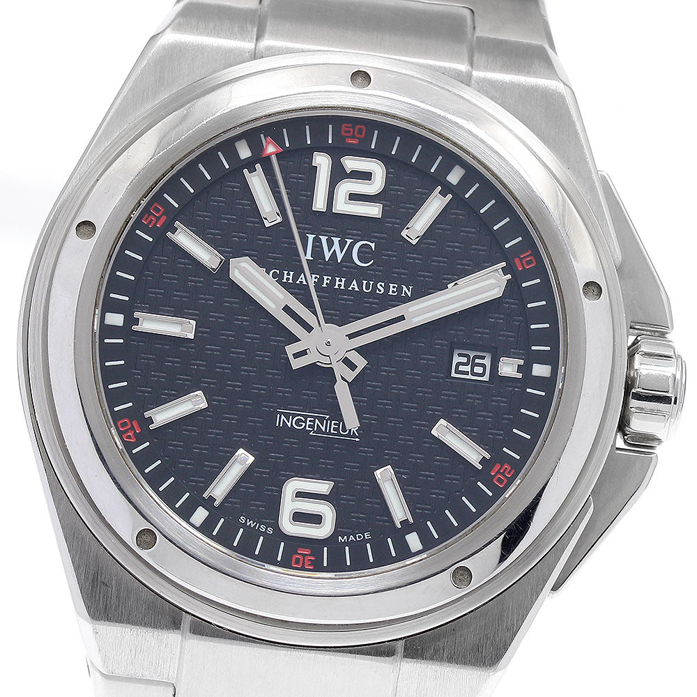 IWC SCHAFFHAUSEN Ingenieur Mission Earth IW323604 Date black Dial Automatic Men's Watch_868911