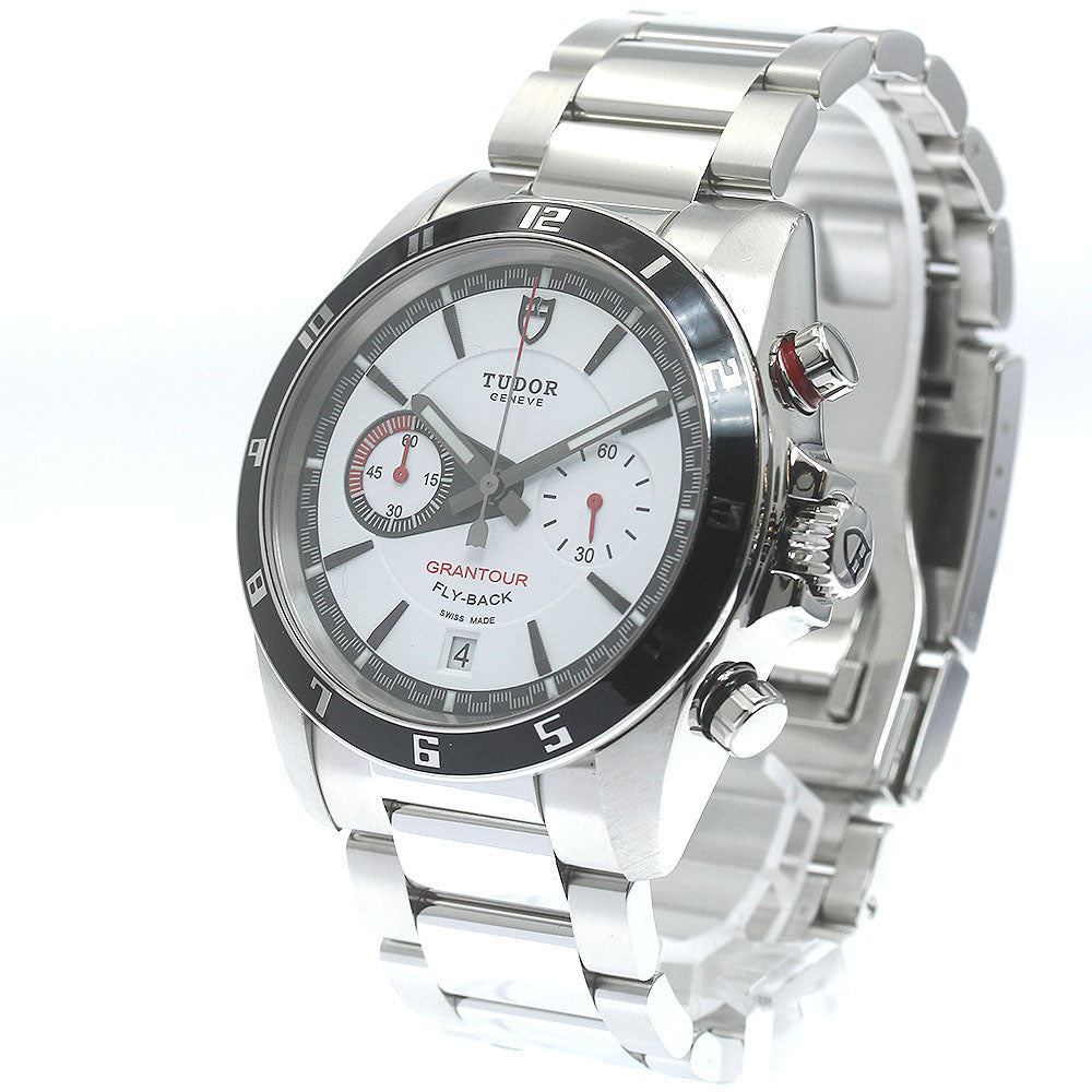 TUDOR Grand Tour Chrono Flyback 20550N Date white Dial Automatic Men's_868926
