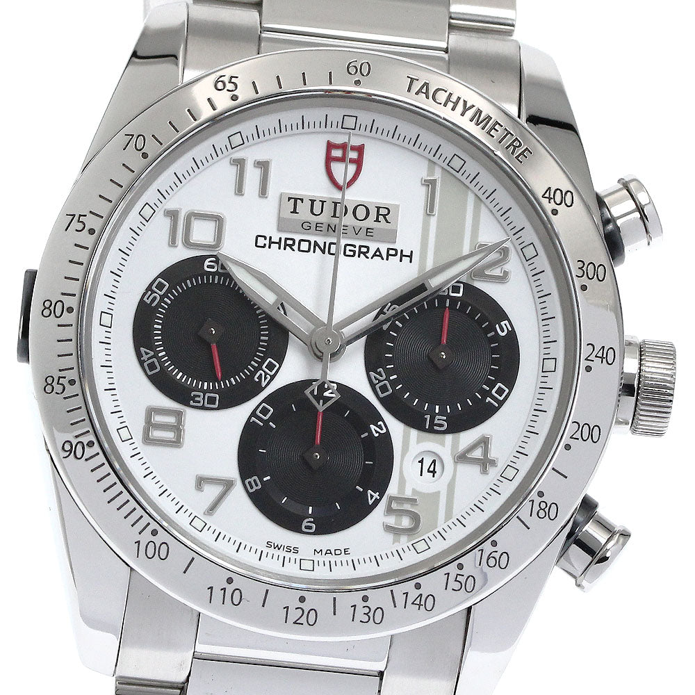 TUDOR Fast rider 42000 Chronograph Silver / Black Dial Automatic Men's_868933