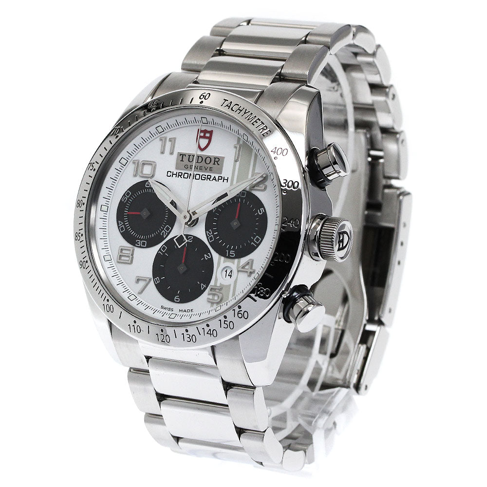 TUDOR Fast rider 42000 Chronograph Silver / Black Dial Automatic Men's_868933